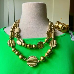 🌟Chico’s NWT 2 piece Jewelry Set - Necklace with matching bracelet ⭐️